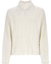 Peserico - Sweaters White - Lyst