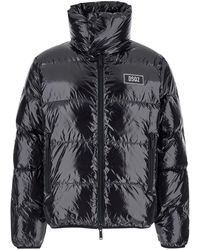 DSquared² - Down Jacket With Logo Patch On The Front - Lyst