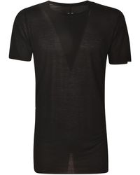 Rick Owens - Round Neck Slim T-shirt - Lyst