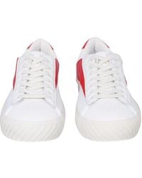 BY FAR - Rodina Sneakers Cowhide Leather Trainers - Lyst
