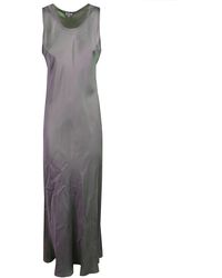 Aspesi - Sleeveless Long-Length Dress - Lyst