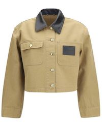 Balenciaga - Cotton Full-Length Jacket Clothing - Lyst