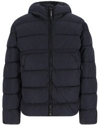 C.P. Company - Quilted Puffer Jacket - Lyst