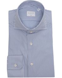 Xacus - Light Shirt With Stripes - Lyst