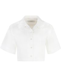 Equipment - Short Sleeve Cotton Shirt - Lyst