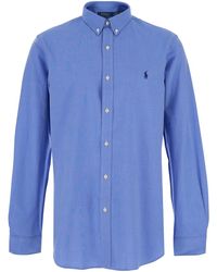 Polo Ralph Lauren Shirt Slim Fit in White for Men | Lyst