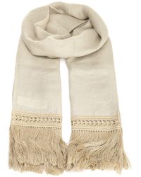 Max Mara - Linen Stole - Lyst