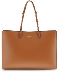 Jil Sander - Tangle Tote Bag Calf Leather Bos Taurus Shoulder - Lyst
