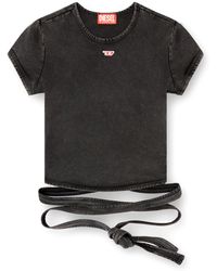 DIESEL - T-Bunny Tail-R1 Cotton T-Shirt - Lyst