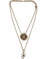 JW Anderson - Crystal Necklace For - Lyst