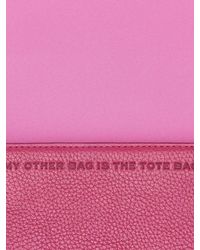 Marc Jacobs - Crossbody Bag Fuchsia Grain Leather Crossbody-Bags - Lyst