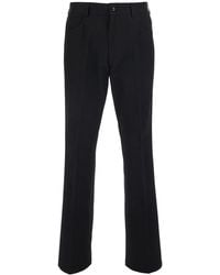 Amiri - Pants With Logo Embroidery On The Back And Flared Leg - Lyst