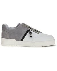 Moschino - Calf Leather Bos Taurus Low Top Sneakers - Lyst
