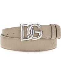 Dolce & Gabbana - Leather Belt Calf Bos Taurus E Braces - Lyst