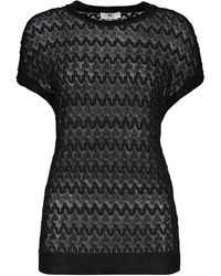 M Missoni - Knitted Top - Lyst