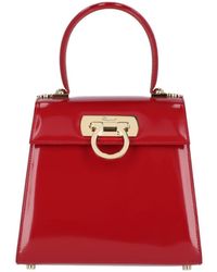 Ferragamo - Iconic S Handbag - Lyst