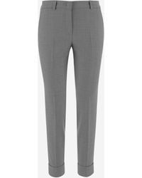 Ql2 - Trousers Margot Stretch Wool - Lyst