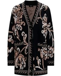 Etro - Wool Cardigan - Lyst