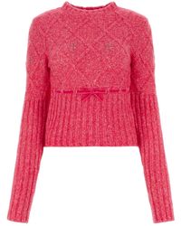 Cormio - Fuchsia Wool Blend Sweater - Lyst