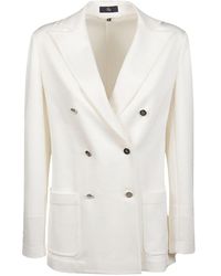 Fay - Double-Breasted Blazer - Lyst