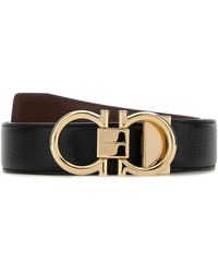 Ferragamo - Salvatore Leather Reversible Belt - Lyst