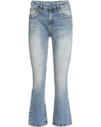 R13 - Cropped Flared Jeans - Lyst