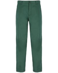 Lanvin - Trousers Green - Lyst