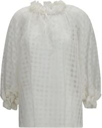 Sara Roka - Amabel Shirt Cotton; Silk - Lyst