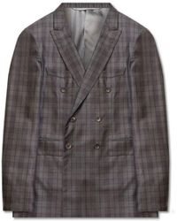 Larusmiani - Double-Breasted Tailored Suit Cork Suit - Lyst