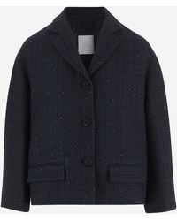SOIR - Cotton Blend Jacket - Lyst