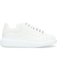 McQ - Leather Chunky Sneakers Calf Trainers - Lyst
