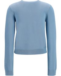 Ganni - Diamond-Pattern Cardigan - Lyst
