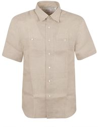 Brunello Cucinelli - Pocket-patch Button-up Shirt - Lyst