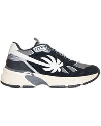 Palm Angels - Palm Runner Mix Materials Sneakers - Lyst