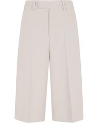 FEDERICA TOSI - Bermuda No Pinces Cady Short - Lyst