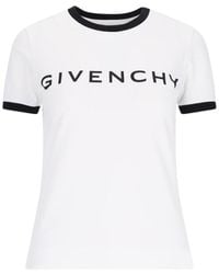 Givenchy - Archetype T-Shirt With Logo - Lyst