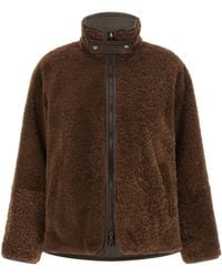Brunello Cucinelli - 'Fuzzy' Reversible Jacket - Lyst