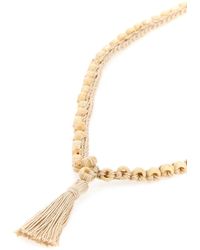 Alanui - Embellished Crochet Necklace - Lyst
