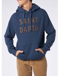 MC2 Saint Barth - Hoodie With Saint Barth Patch - Lyst