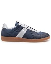 Maison Margiela - Lace-Up Sneaker Replica With Used Effect For - Lyst