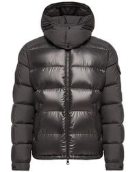 Moncler - Doudoune Maya Noire Down Jackets - Lyst