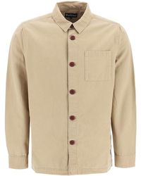 Barbour - Washed Overshirt Jacket - Lyst