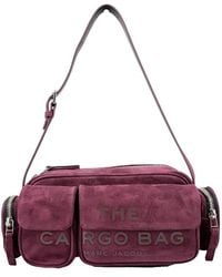 Marc Jacobs - The Cargo Suede Shoulder Bag - Lyst