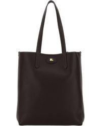Burberry - Burberry Leather Tote Bag - Lyst