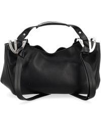 DIESEL - Top Handle Bag Knot-D Calf Leather Shoulder - Lyst