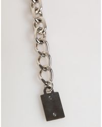 Dolce & Gabbana - Chain Brass Beaded Lobster Clasp Logo Bracelet Real Natural Gem Zamak - Lyst