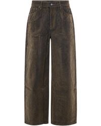 Daily Paper - Trousers Velvet Shield Oversized Cotton - Lyst