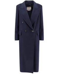 Max Mara - Coats Lana Vergine Cashmere - Lyst