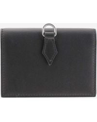 Montblanc - Card Holder With 4 Compartments Leather Accessory - Lyst
