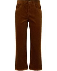 Isabel Marant - Flared Trousers Cotton - Lyst